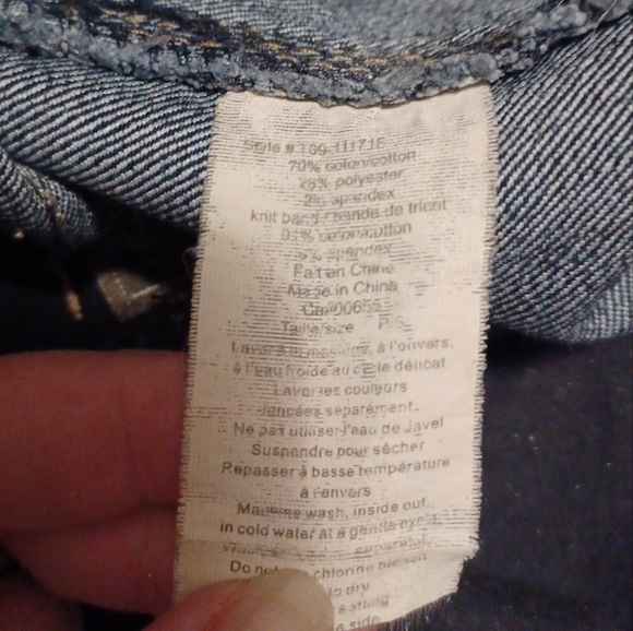 Thyme Maternity jeans medium size very stretchy comfortable denim flare pants - Picture 5 of 8